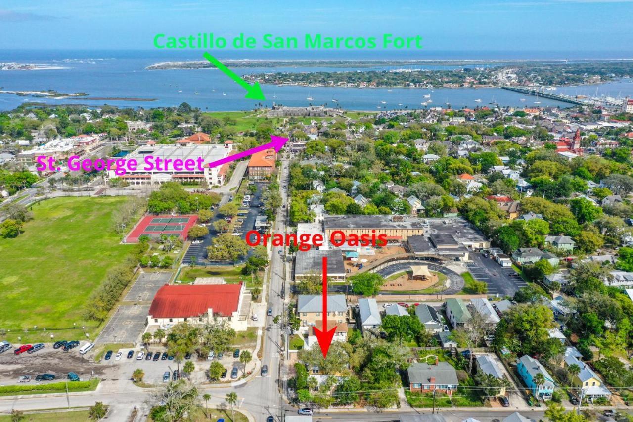 Villa Orange Oasis - Walk To Historic District à St. Augustine Extérieur photo
